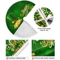 thumbnail image 2 of GZHJMY St. Patrick's Day Christmas Tree Skirt 48", St. Patrick's Day Tree Skirt Double Layers Polyester Easter Tree Skirt for St. Patrick's Day Holiday Party Decoration, 2 of 6