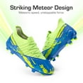 thumbnail image 2 of DREAM PAIRS Girls Boys Soccer Cleats Youth Firm Groud Outdoor Sports Athletic Mid-top Football Shoes for Little/Big Kid, 2 of 6