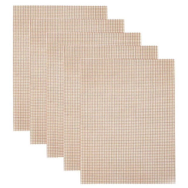 Mistaha Grill Mesh Mat Non-Stick Barbecue Mesh Mat Reusable Heavy Duty Easy to Clean Bake
