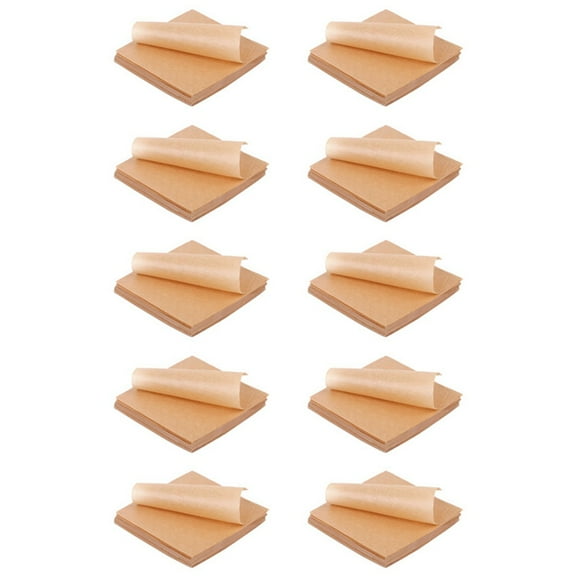 5000 Pcs Unbleached Parchment Paper Baking Sheets, Inches Non-Stick Precut Baking Parchment, Perfect for Wrapping