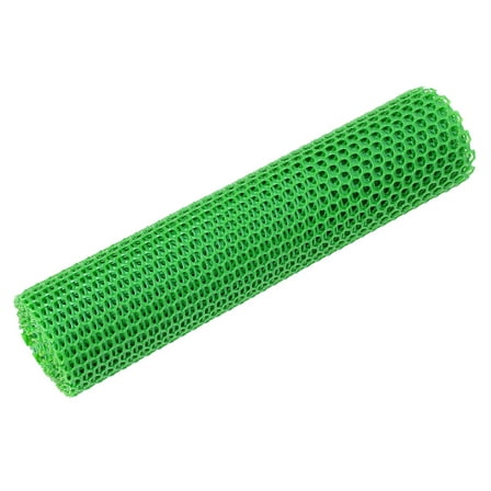 Green Chicken Wire Garden Gate Plastic Mesh Fence