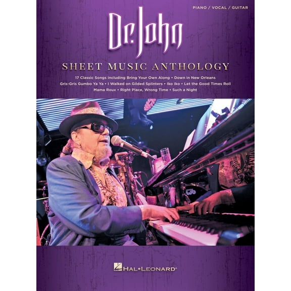 Hal Leonard Dr. John Sheet Music Anthology Piano/Vocal/Guitar Songbook
