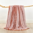 thumbnail image 5 of Home Soft Things Heavy Faux Fur Throw - Burnt Orange - 50" x 60", 5 of 10