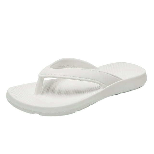 Men's Flip Flops Comfortable Non- Footwear for Home and Shower Quick Drying Soft Sole Breathable Slippers for Relaxation