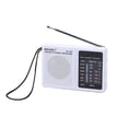 thumbnail image 1 of Mini Radio Receiver Retro Radio Versatile FM AM Full-Wave Band Portable Radio for Outdoor Camping, 1 of 5