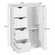 thumbnail image 5 of Armario de almacenamiento Zimtown para baño 4 cajones blanco Contemporáneo, 5 of 8