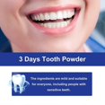 thumbnail image 4 of Whitening tooth powder fresh breath whitening teeth cleaning tooth stains tartar oral care tooth powder 80g, 4 of 4