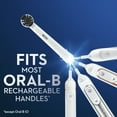thumbnail image 5 of Oral-B Charcoal Electric Toothbrush Replacement Head, White, 2 Ct, 5 of 10