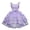 Purple, variant on Qiopertar Women's Lace Dress with Bow Sleeveless Round Neck Casual Party Cocktail Short Dress, Purple L