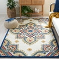 thumbnail image 3 of SAFAVIEH Blossom Pauletta Floral Area Rug, Ivory/Green, 5' x 8', 3 of 8