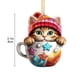 thumbnail image 3 of Uuiauoio 2024 Acrylic Christmas Pendant Ornament with Lanyard for Tree Car Home Holiday Party Decor, 3 of 8