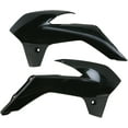 thumbnail image 1 of Acerbis Radiator Shrouds Black   2314260001, 1 of 1