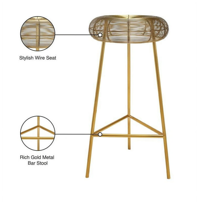 Meridian Furniture Tuscany Bar Stool Meridian Furniture Tuscany Bar Stool