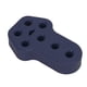 thumbnail image 2 of Car Exhaust Hanger Bushing Muffler Rubber Insulator Mount Bracket Universal 7 Holes 12mm DiaBlue, 2 of 9