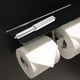 thumbnail image 4 of BRIGHTFUFU Soporte de papel higiénico de 3 piezas, varilla de plástico con varilla de resorte y barra de repuesto, incluye piezas de soporte de papel higiénico e inserto para un fácil reemplazo, 4 of 8