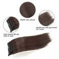 thumbnail image 4 of Synthetic Clip-in Hair Extensions, 12 Inches (30 cm), Natural Looking Invisible Hair Pieces for Thinning Hair for Women and Girls, 4 of 27