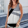 thumbnail image 2 of Liquidation! Uooqdmx Débardeurs Graphiques pour Femmes, Débardeurs Grande Taille pour Femmes, Débardeurs Amples pour Femmes, Gilet Décontracté Imprimé Col Rond 2025, Débardeurs d'Été pour Femmes, Gris m, 2 of 7