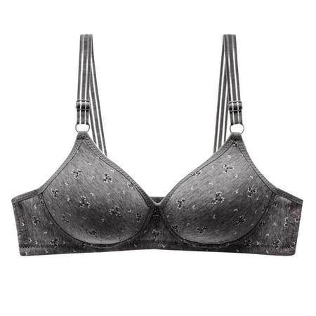 Fesfesfes Women s Bra Soild Wireless Underwear One-Piece Bra Everyday Underwear Womens Bras
