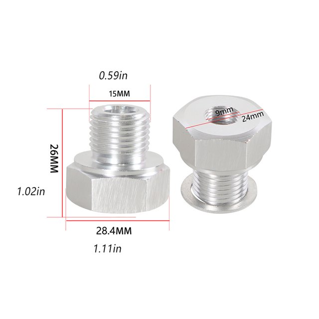 stanreset 2 Pcs Connecteur de Raccord de Tuyau Kits d'Installation Outil Stable Résistant à la Décoloration Remplacement pour Réparation Moteur LS Intérieur Homme