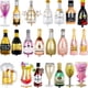 thumbnail image 2 of Decoración de bodas, botellas de vino, vasos, globos de aluminio, champán y cerveza de raíz para fiestas de cumpleaños de adultos de Disney, 2 of 5