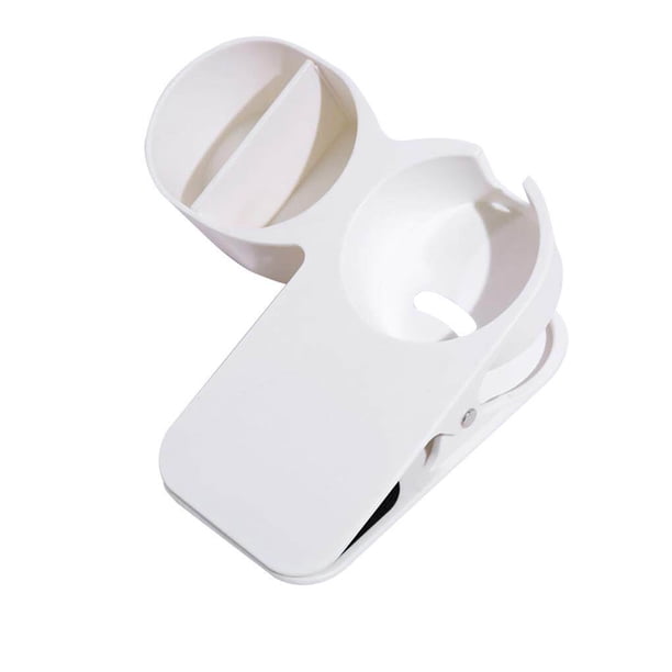 Injueey Clip para portavasos para bebidas, soporte para vasos con clip para de oficina, clip lateral para escritorio, soporte para taza de Almacenamiento y organización del hogar No. 4
