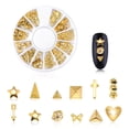 thumbnail image 3 of Manicure Decorations Moon Stars Rivet Japanese Hollowed-Out Alloy Nail Decorative Rivet, 3 of 7