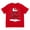 Snoopy Santa Red, variant on Peanuts Big Boys' Holiday Short Sleeve Tee Snoopy Santa Red