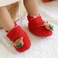 thumbnail image 2 of Cartoon Shoes for Babies Warm Soft Sole First Booties Winter Boots,Color:Red,4, 2 of 8