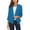 Sky Blue, variant on Duoif Cardigans for Women Trendy Women's Ruched Sleeve Lightweight Thin Chiffon Womens Cardigan Black XXL