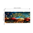 thumbnail image 2 of Large Festive Christmas Background for Holiday Parties and Santa Photography 7x16 Ft Garage Door Banner, 2 of 4
