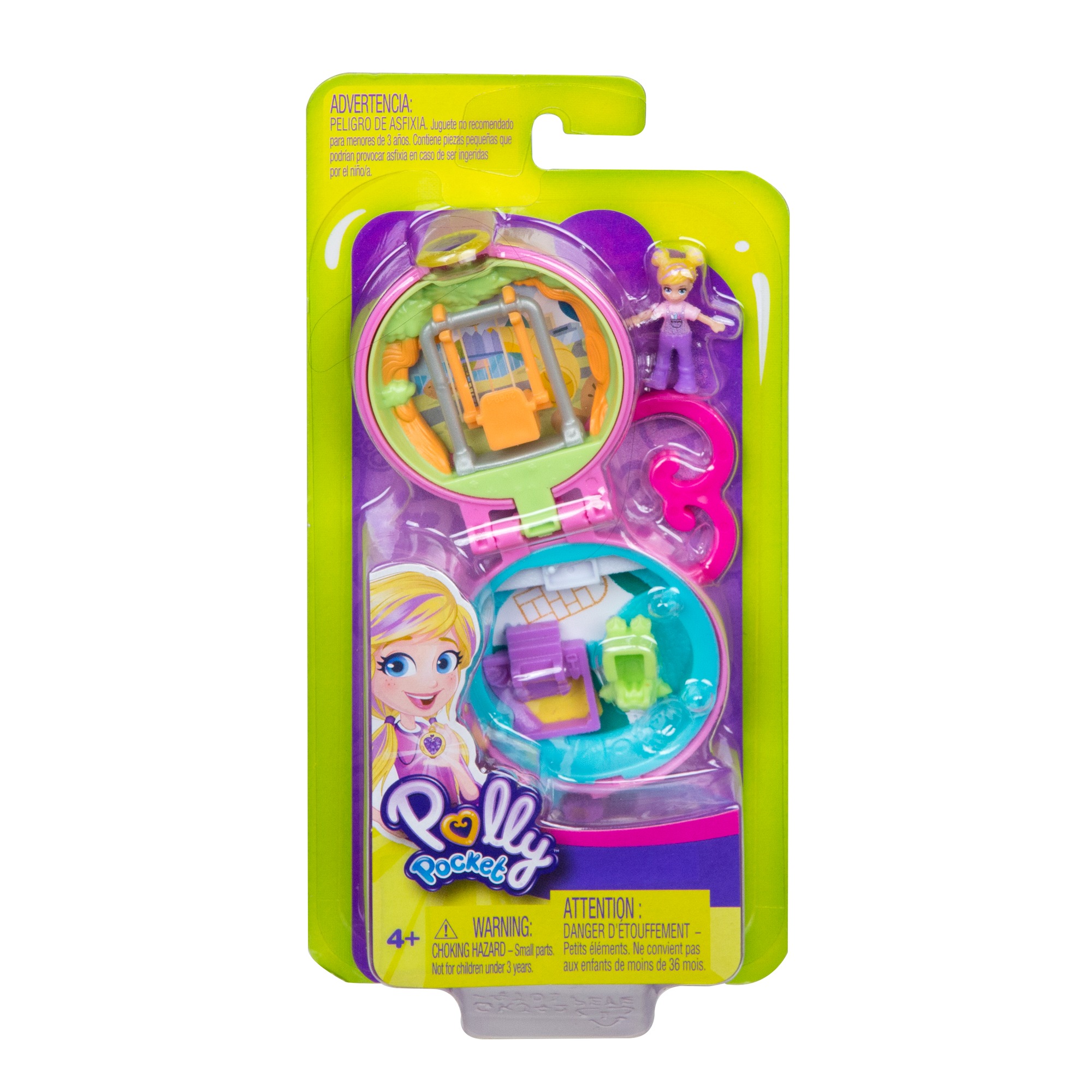 Polly Pocket Tiny Pocket Places Polly Playground Compact - image 3 of 8