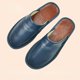 thumbnail image 2 of zapatillas para hombre, nuevas zapatillas de invierno de cuero genuino cálidas para interiores, zapatos impermeables para casa, zapatillas para mujer, 2 of 4
