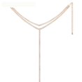 thumbnail image 1 of Collier Ras du Cou en Strass Collier Clavicule à Pampilles Longues Chaîne Collier, 1 of 6