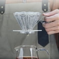 thumbnail image 3 of Portable Coffee Dripper Resin Coffee Funnel Pour Over Coffee Cone Filter Single Cup Classic Manual Coffee Brewing Maker, 3 of 13