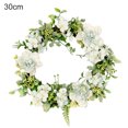thumbnail image 2 of Puerta artificial Guirnalda de flores Simulación Decoración floral Banquete de boda Guirnalda de flores falsas Adorno para el hogar, Azul, 30 cm Eigraketly HA9088-02B, 2 of 6