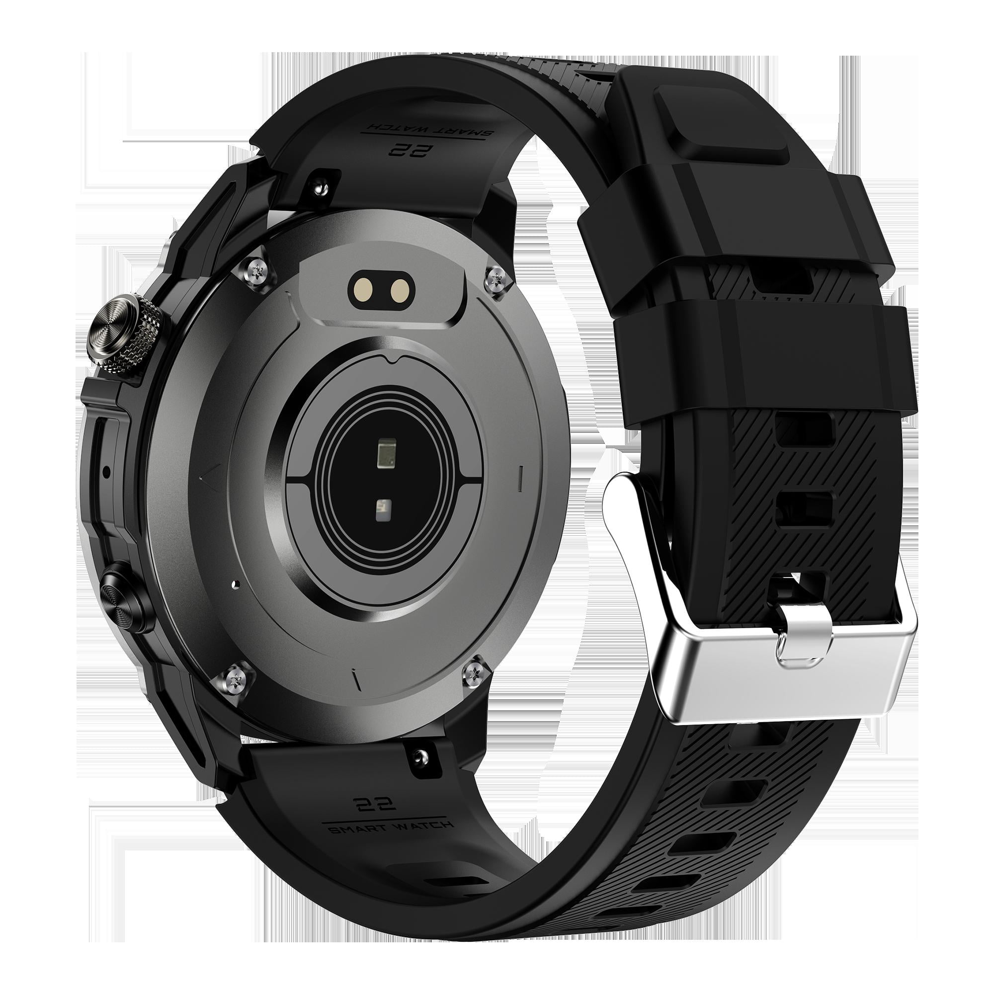 Smart Watch with GPS Tracking,1.43" AMOLED Display,IP68 Waterproof,30-Day Battery,Offline Payment – Fitness Tracker for Travel – Perfect Gift for Husband,Christmas,Valentine's Day (12-Month Warranty)