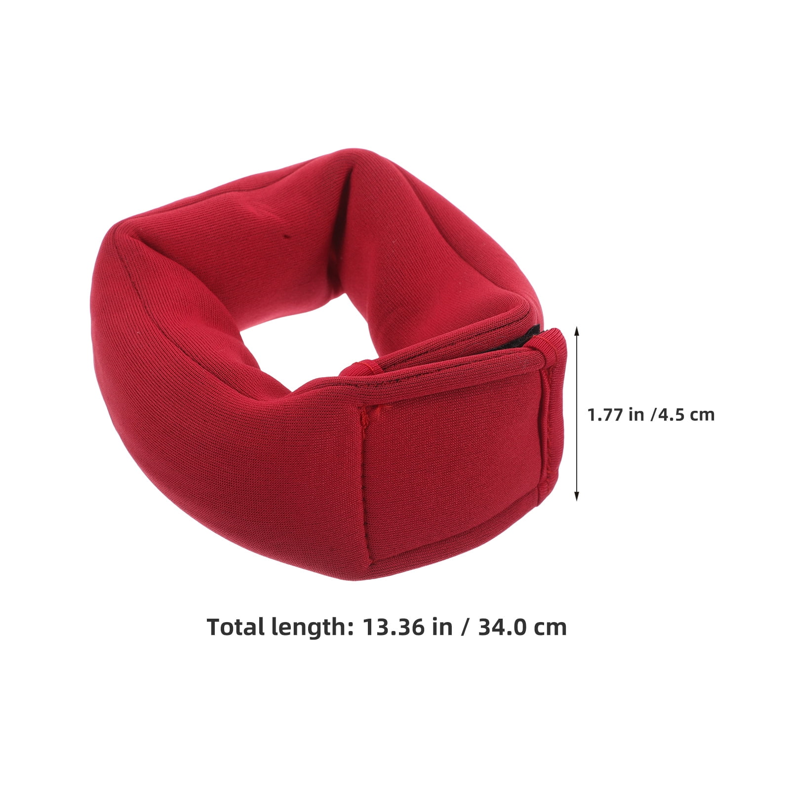 BESTYASH 2-Pack Adjustable Wrist and Ankle Weights in Red for High Intensity Fitness Workouts and Strength Training