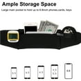 thumbnail image 5 of Running Waist Bag Fanny Pack / Hip Pack Pouch, Running Belt Jogging Pocket for Man Women Sports, Travel, Hiking, Money, Phone Holder, 5 of 9