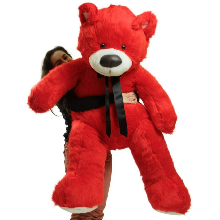 Red teddy best sale bear big