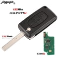 thumbnail image 3 of Jingyuqin 2/3B For Peugeot 206 307 308 407 Partner for Citroen C4 C5 C3 Berlingo Xsara Flip Remote Key ASK FSK 433MHz CE0523 /36, 3 of 7