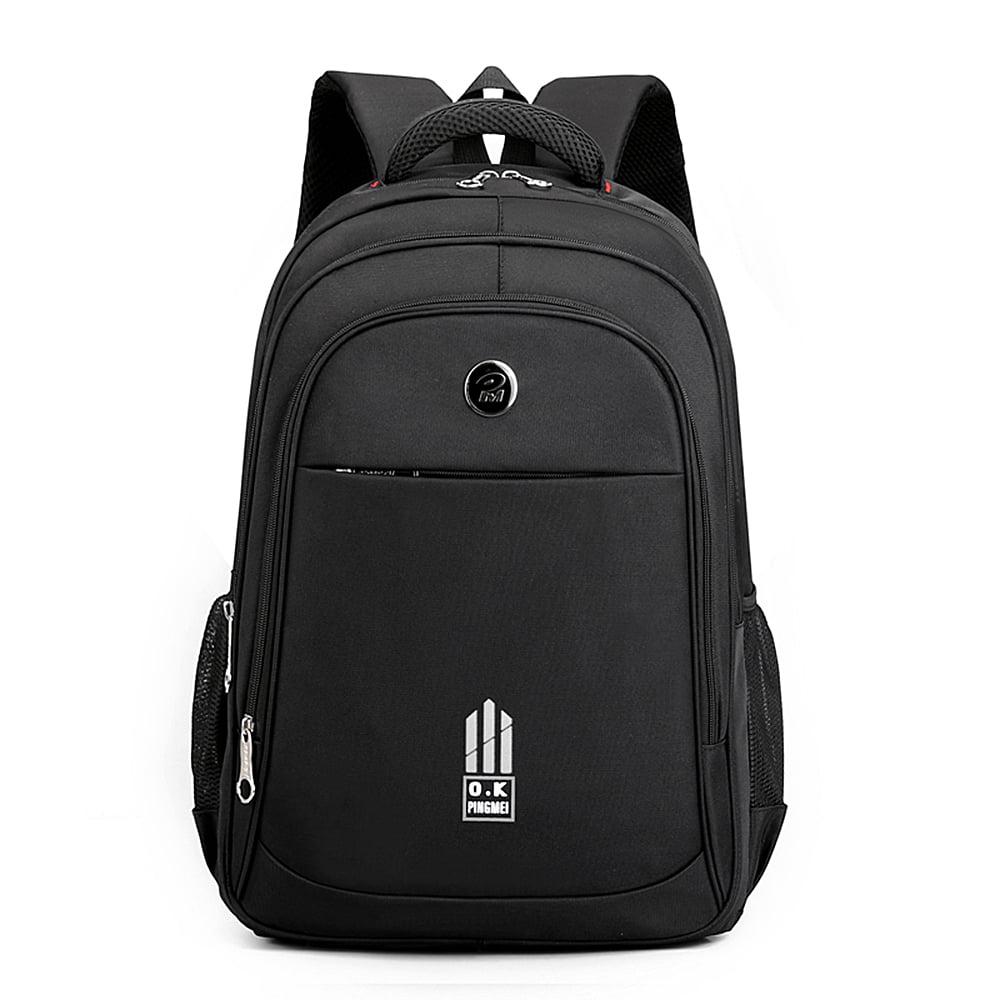Black Student Bookbag Laptop Backpack NOT Bar Cocktails and Alcohol Drinks Travel Backpack School College Backpack for Boys and Girls