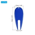 thumbnail image 2 of Golf Divot Tool Plastic Golf Repair Tool Ball Marker for Golfer, Blue, 12 Pack, 2 of 5