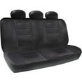 thumbnail image 5 of BDK PU Leather Seat Covers for SUV and Van 3 Rows Premium Leather Covers, Black Beige Gray, 5 of 13