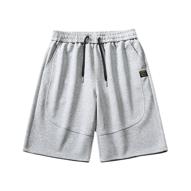 Fiudx Pantalones Cortos para Hombre, Pantalones de Fitness Ligeros, Ropa de Entrenamiento Transpirable, para Correr En El Gimnasio, Estilo de Vida Activo, Tejido de Secado Rápido.
