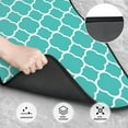 thumbnail image 3 of ZICANCN Waterproof Car Floor Mats Full Set, Green Teal Quatrefoil Automotive Carpet Mats for Vehicle Trucks Suv Jeep, 4 Pieces, 3 of 6