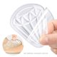 thumbnail image 5 of Almohadilla de gel para el antepié, para aliviar el dolor de los tacones altos, almohadilla de media talla para el antepié, partículas suaves que absorben los impactos, pegatinas antideslizantes, 5 of 6