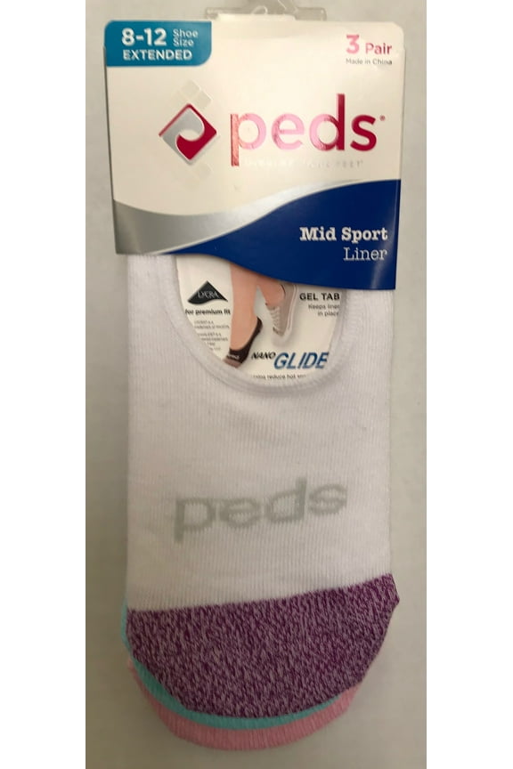 Nanoglide Liner, 3 Pair