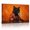 A, variant on XaaKee Noir Feline 0036 Sleek Dark Onyx Cat Art Prints Vintage Regal Animal Portrait Canvas Wall Art Inner Framed 18*12Inch