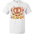 thumbnail image 3 of Inktastic Oktoberfest Squad Fall Leaves Pretzel T-Shirt, 3 of 5