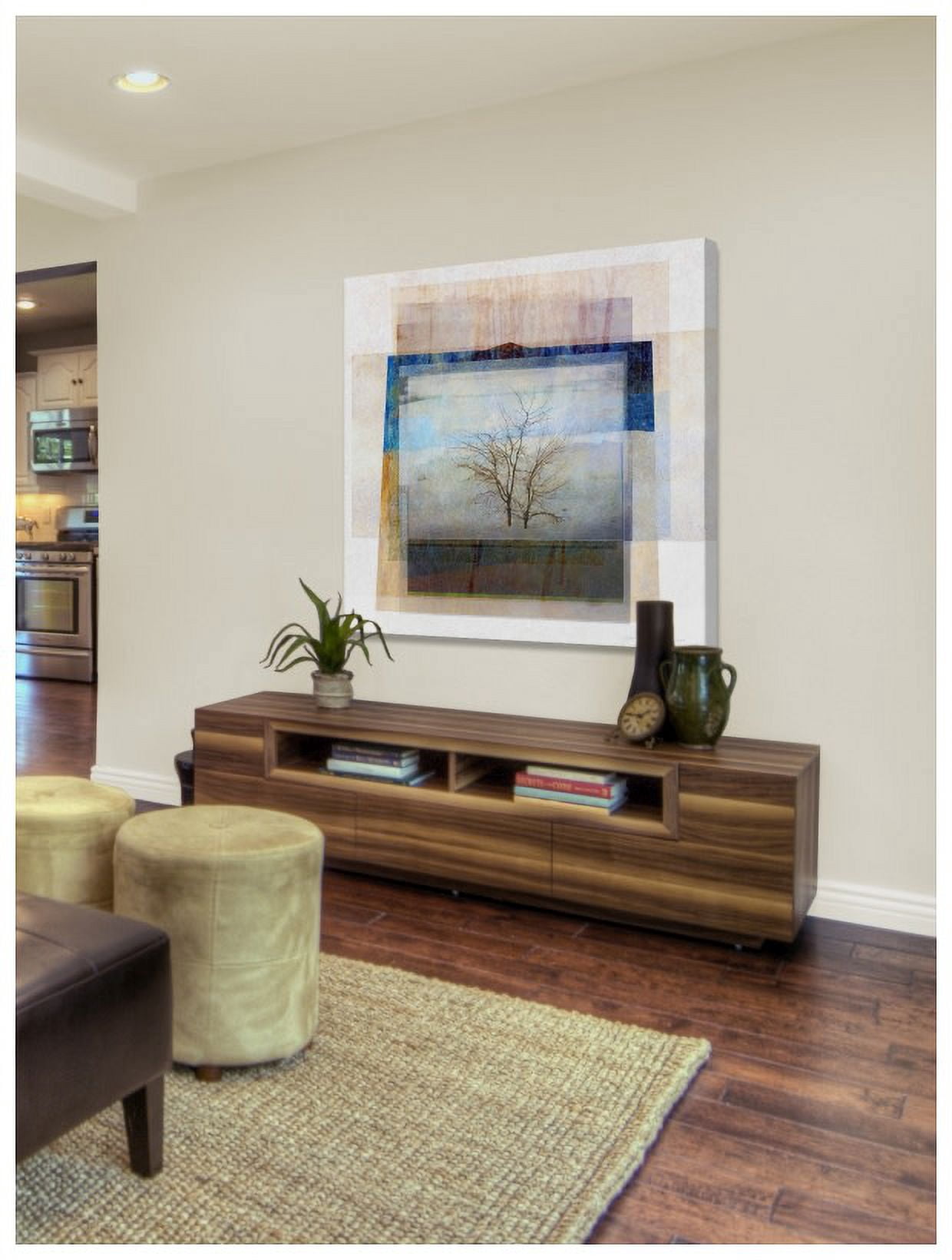Marmont Hill - "Lone Tree Montage" by Chris Vest Painting Print on Wrapped Canvas